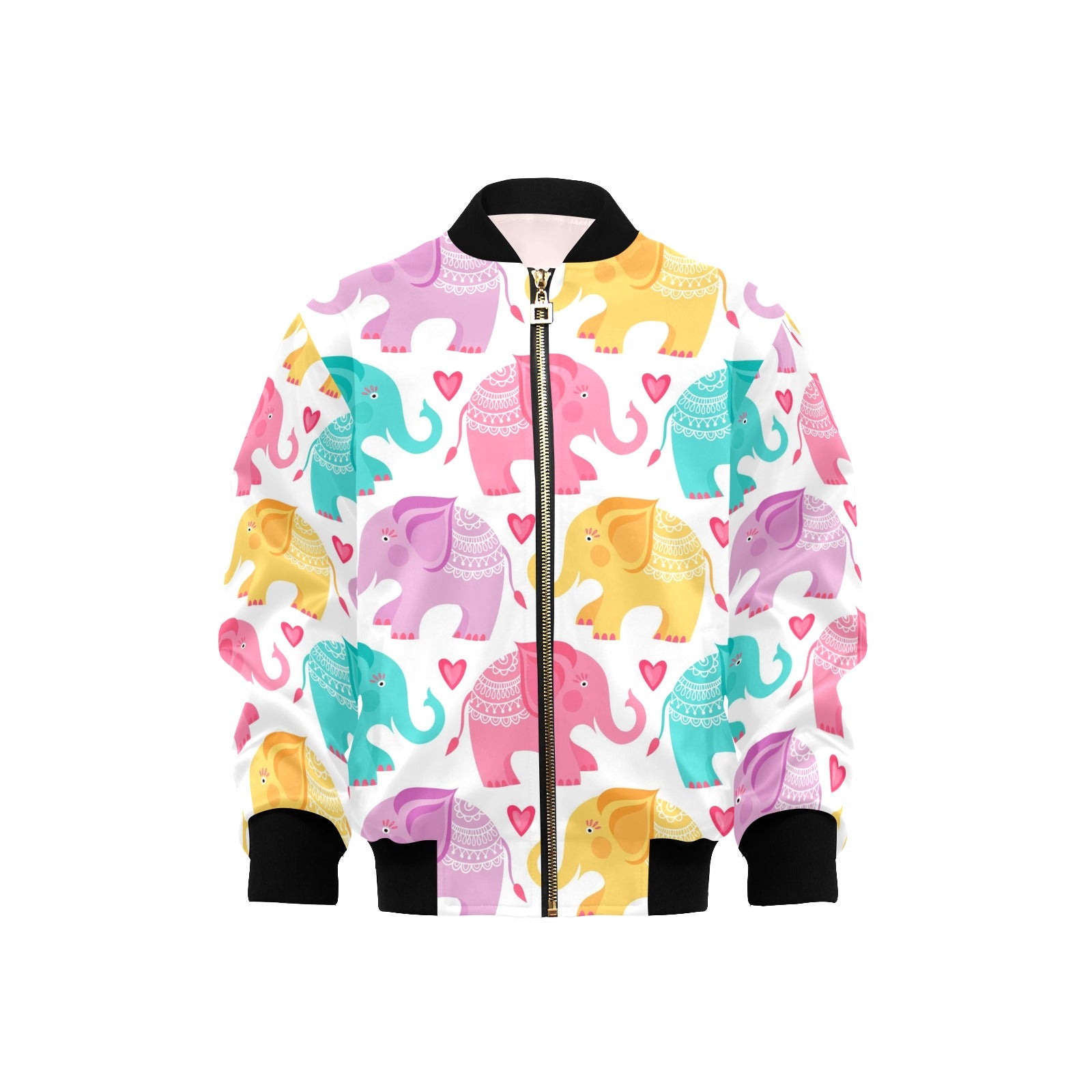 Kids' Bomber Jacket with Pockets (H40)