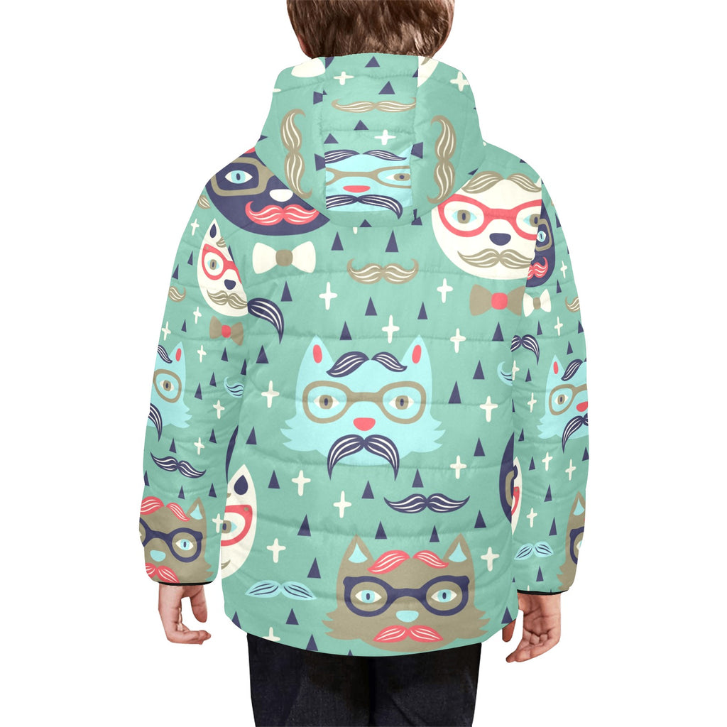 Kids' Padded Hooded Jacket (H45)