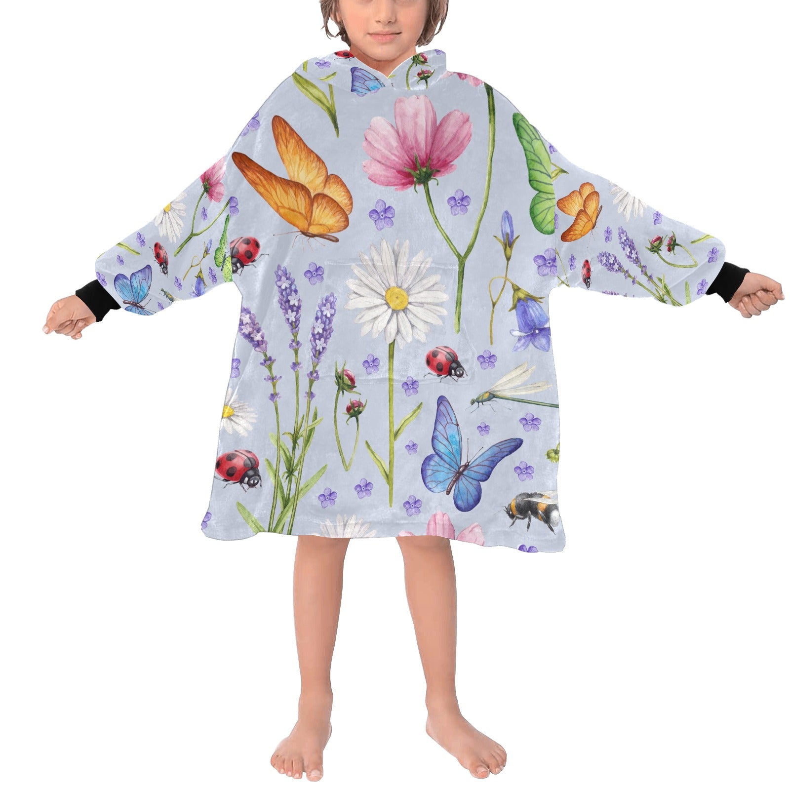 Blanket Hoodie for Kids