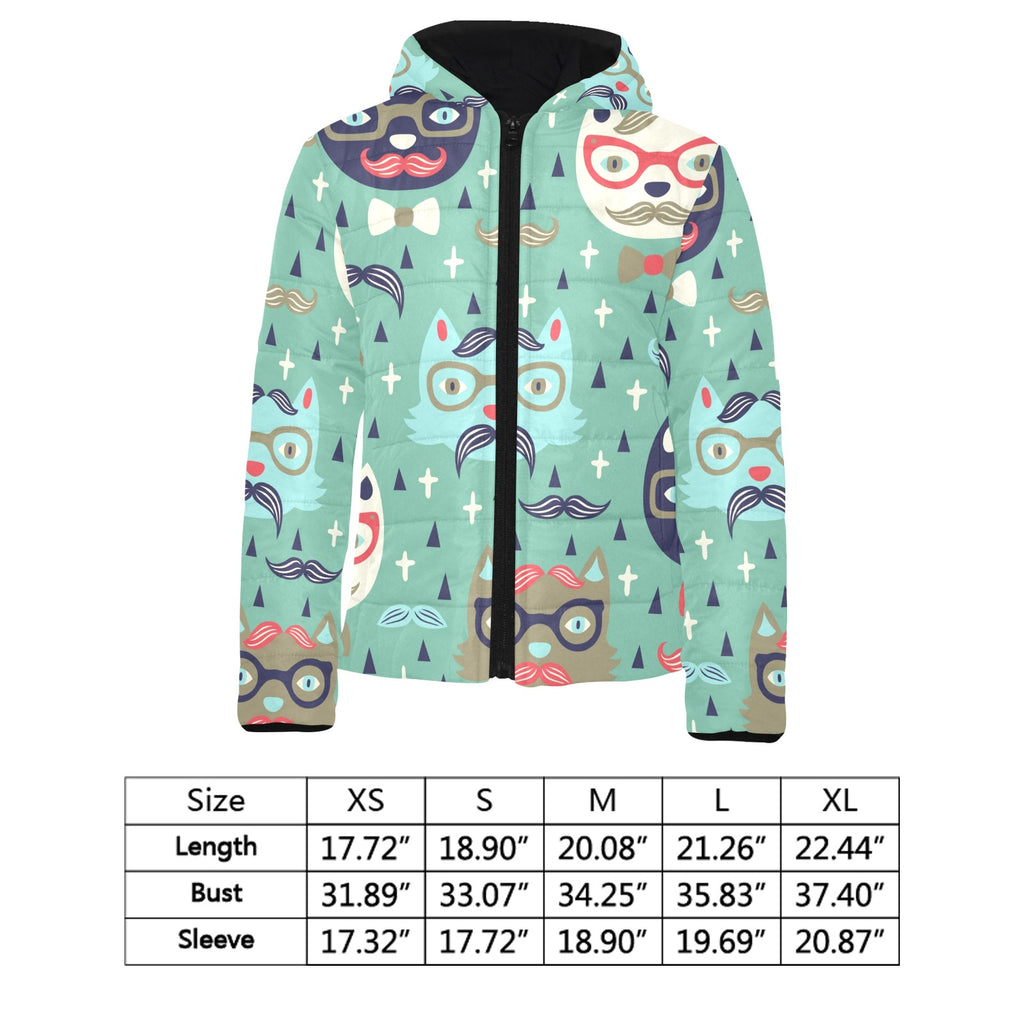 Kids' Padded Hooded Jacket (H45)