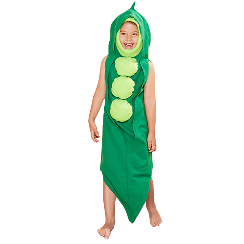 Kids Peas Siamese Costume Festival Party Stage Costume Halloween Costume